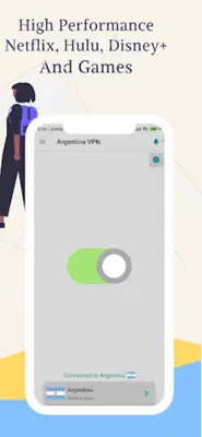 VPN Argentina - Get AR IP android App screenshot 0