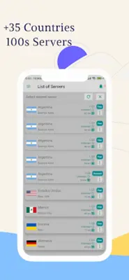 VPN Argentina - Get AR IP android App screenshot 1